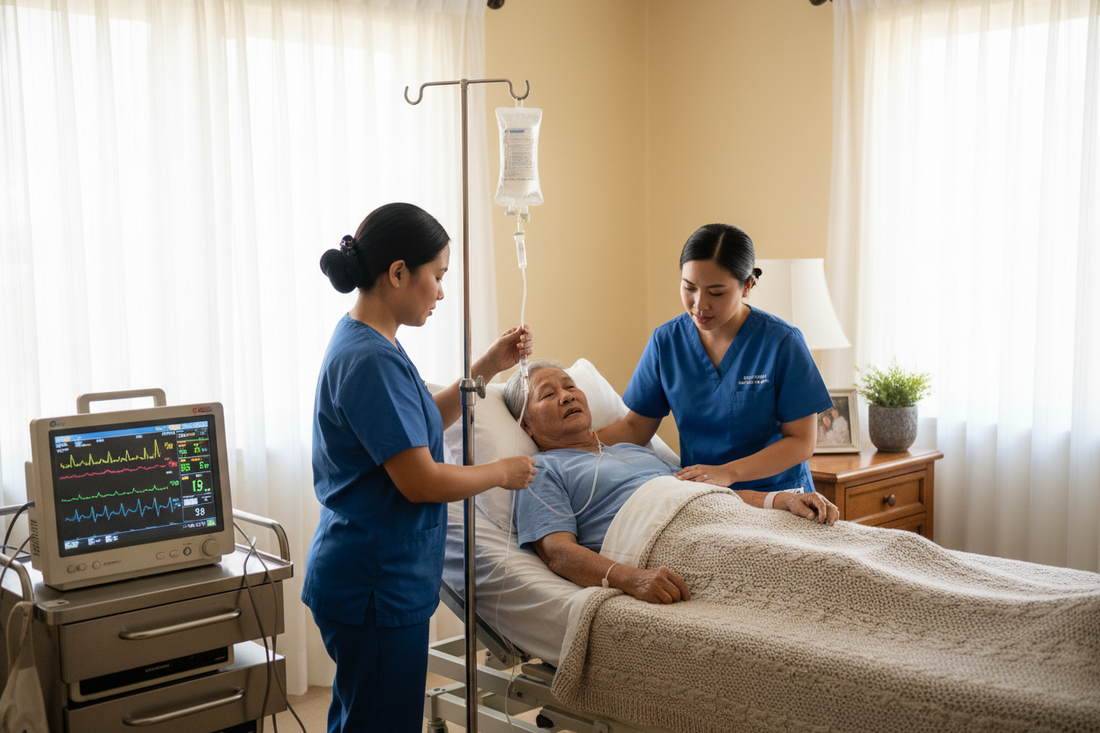 Homecare Nursing Experience in Saudi Arabia